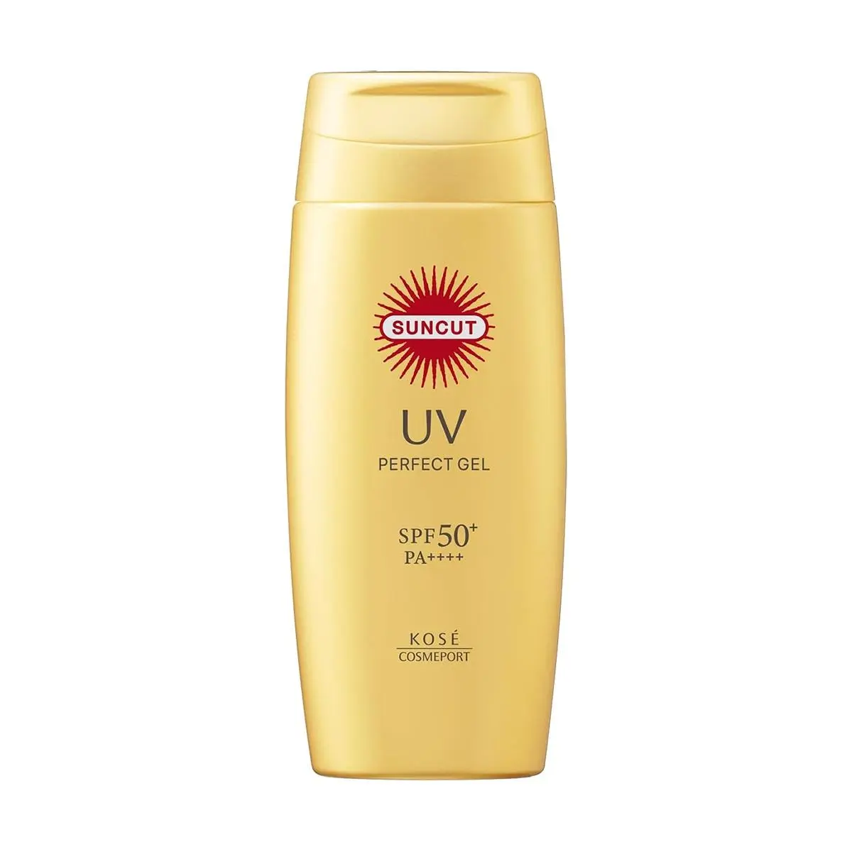KOSE SUNCUT UV Gel SPF50+ PA++++ 80g - Lightweight Waterproof Sunscreen for Face & Body