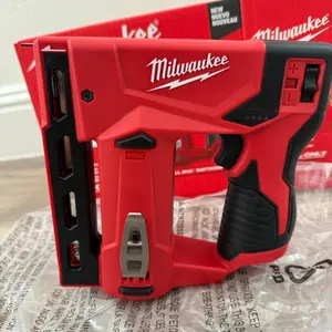 Milwaukee M12 12-Volt Lithium-Ion Cordless 3/8 in. Crown Stapler (Tool-Only)