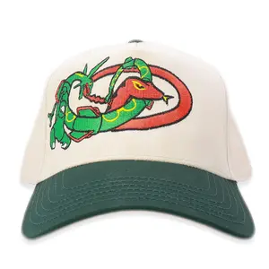 Embroidered Snapback Baseball Hat with Anime Design for Men and Women