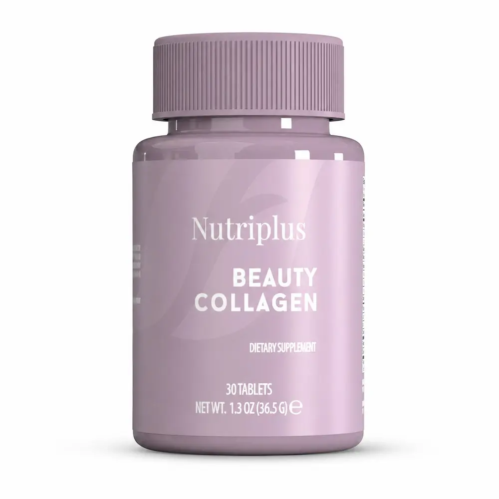 Nutriplus Beauty Collagen Dietary Supplement 30 Tablets 1.3 oz 36.5 g for Skin Health and Radiance Health - Collagen Supplements