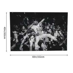 Music Theme Hip Hop Boys Wall Tapestry flag,60x40inch tapestry poster,university dormitories living room,Y2k Room Decor Bedroom Decorative Accessories Trippy Room Decor Cheap Stuff For Your Room,wall decoration for decorate clubs bars Photo Print