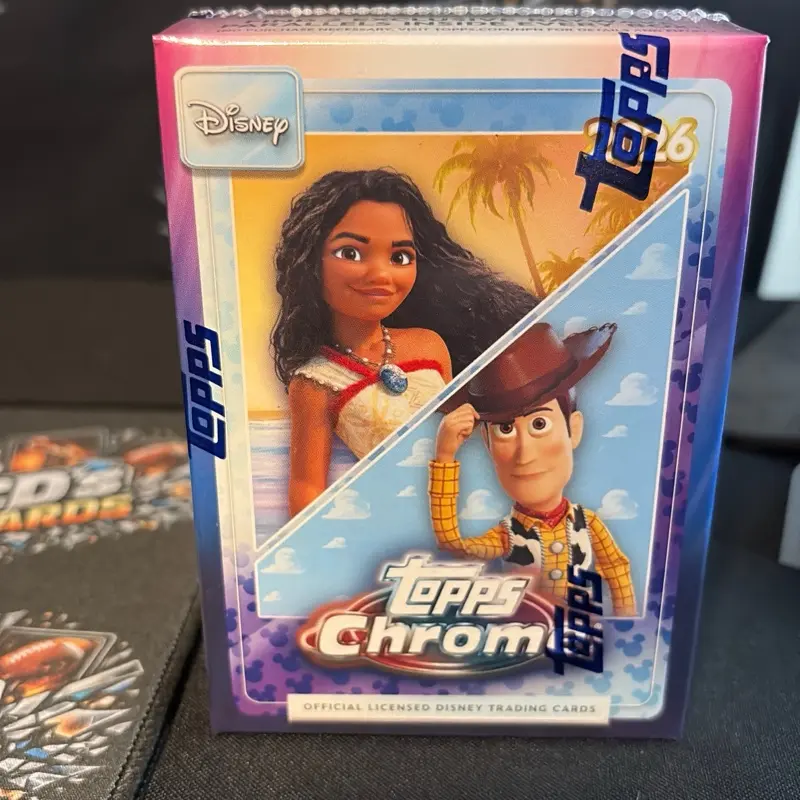 Topps chrome Disney 2026 value box