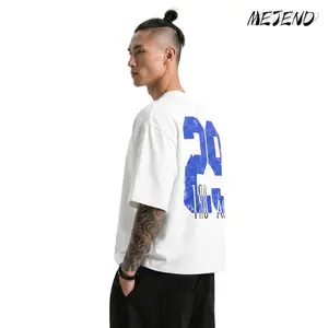 12oz Heavyweight Oversized Cropped T-Shirt, 100% Cotton Boxy Crewneck Tee, Casual Short Sleeve Graphic Shirt for Men Soft Tshirt Tshirt