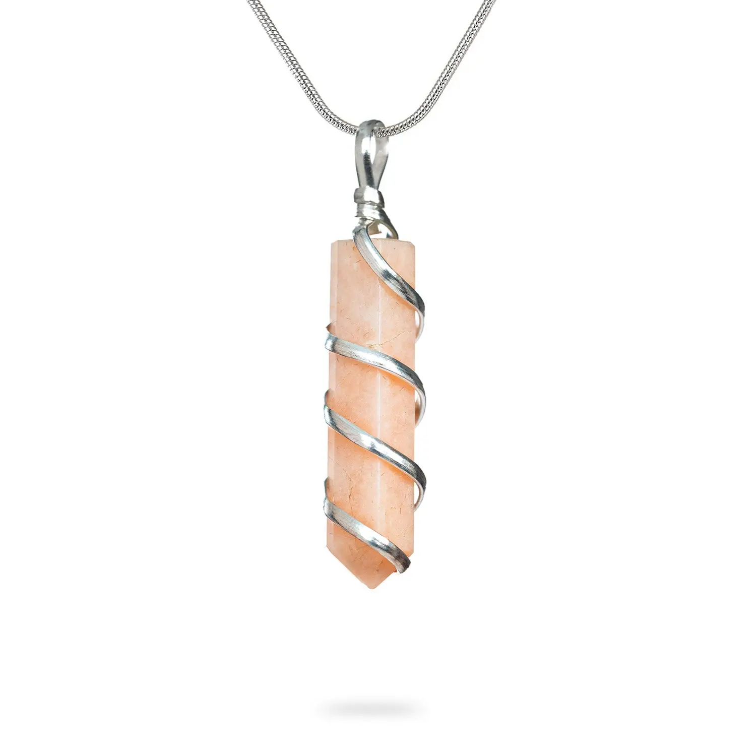 Natural Moonstone Necklace - Handmade Jewelry for Women - Third Eye & Crown Chakra Alignment, June Zodiac Birthstone