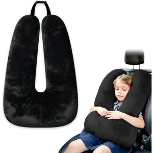 Atablyn Kids Neck Pillow for Travel Provides Double Support to The Head and Neck in Any Sleeping Position on Flights, Car, and at Home, Comfortable Airplane Travel Pillow