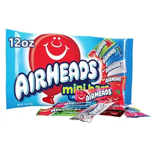 Candy, Variety Bag, Individually Wrapped Assorted Fruit Mini Bars, Party, Non-Melting, 12oz (1 Bag)