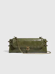 2026 New Fashion Chain Small Square Bag, Versatile Vintage Underarm Stylish Crossbody Bag, High-Quality Shoulder Bag, Chain Crossbody Bags