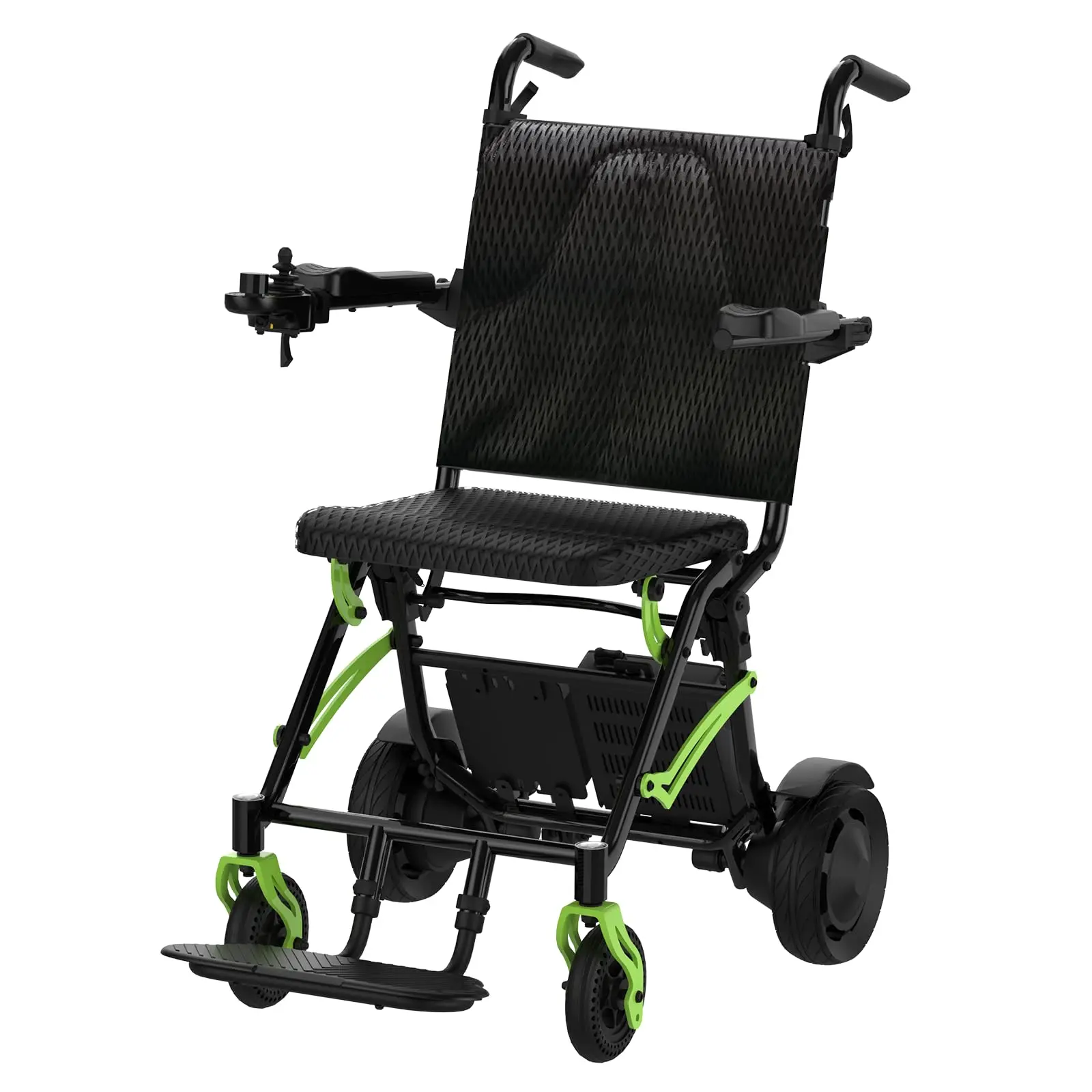 【GARVEE】Foldable Adult Wheelchair with Lightweight Design and Dual Brushless Motors for Enhanced Mobility and Convenience