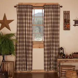 Woodland Brown Panel Curtains