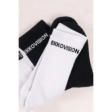 EKKO Crew Socks - Cotton x Spandex - Unisex