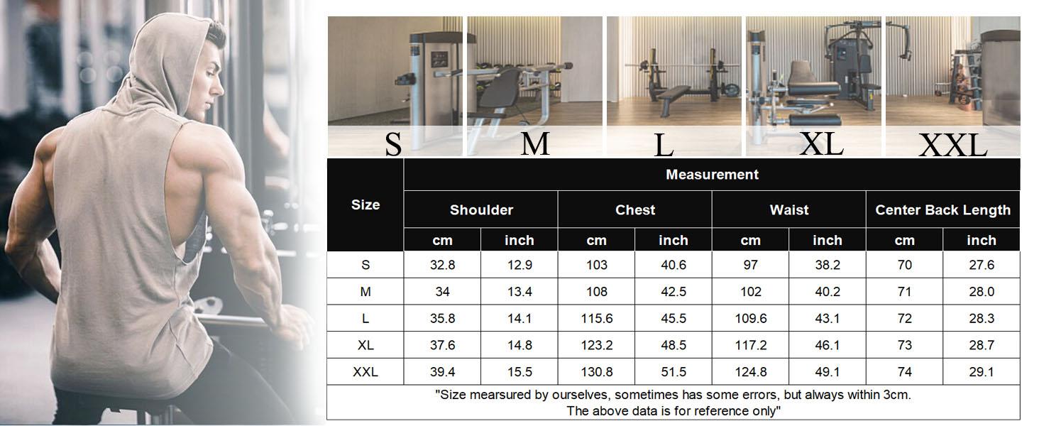 COOFANDY B Summer Clearance 2 Pack Mens Workout Hooded Tank Tops Bodybuilding Muscle Cut Off T Shirt Sleeveless Gym Sport Hoodies Menswear Summer Outfits Breathable