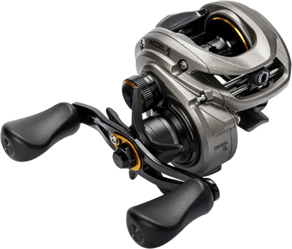 Lew's Accel RX Baitcasting Reels, 6-Bearing System, Graphite Frame