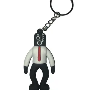 Skibidi Toilet Titan Speakerman Keychain Toy