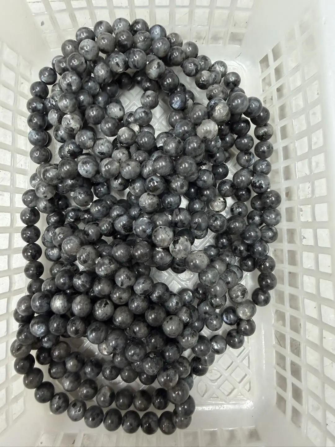 Kari(13837)gc.Larvikite bracelets,20pcs for $30