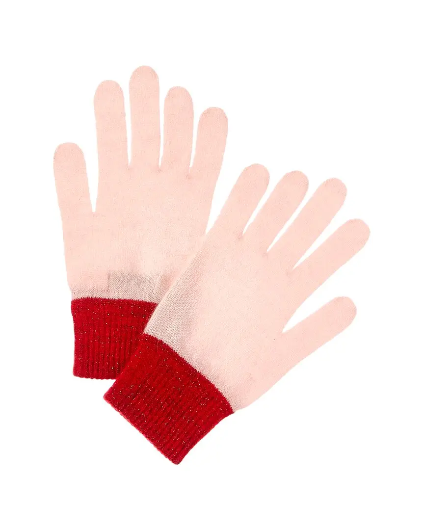 Brodie Cashmere Lurex Cuff Cashmere Gloves Brodie Cashmere Lurex Cuff Cashmere Gloves
