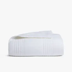 Full/Queen Relaxed Linen Quilt White - Parachute