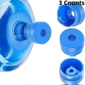 3 blue reusable kettle replacement lids to prevent leakage and overflow, replace damaged lids, tighten seals, universal standard cups, easy to install, reusable and environmentally friendly, keep water clean, waste free, suitable for home and outdoor use