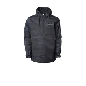 Black Camo Windbreaker