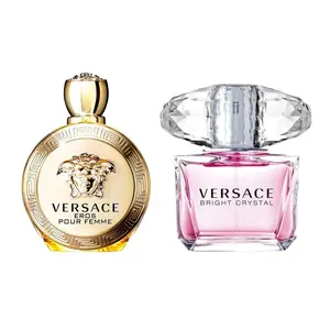 Versace Eros Pour Femme & Versace Bright Crystal for Women Bundle - 3 oz Each Versace Eros Pour Femme & Versace Bright Crystal for Women Bundle - 3 oz Each