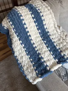Lumikha Ganda Baby Blanket – Hand-Knitted Chenille Soft Luxury Throw
