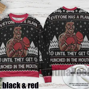 Mike Tyson Christmas Sweater , Mike Ugly Christmas Sweater, Ugly Christmas Mike Tyson Shirt, Xmas Sweater, Gift For Men Women 7CPN1Z