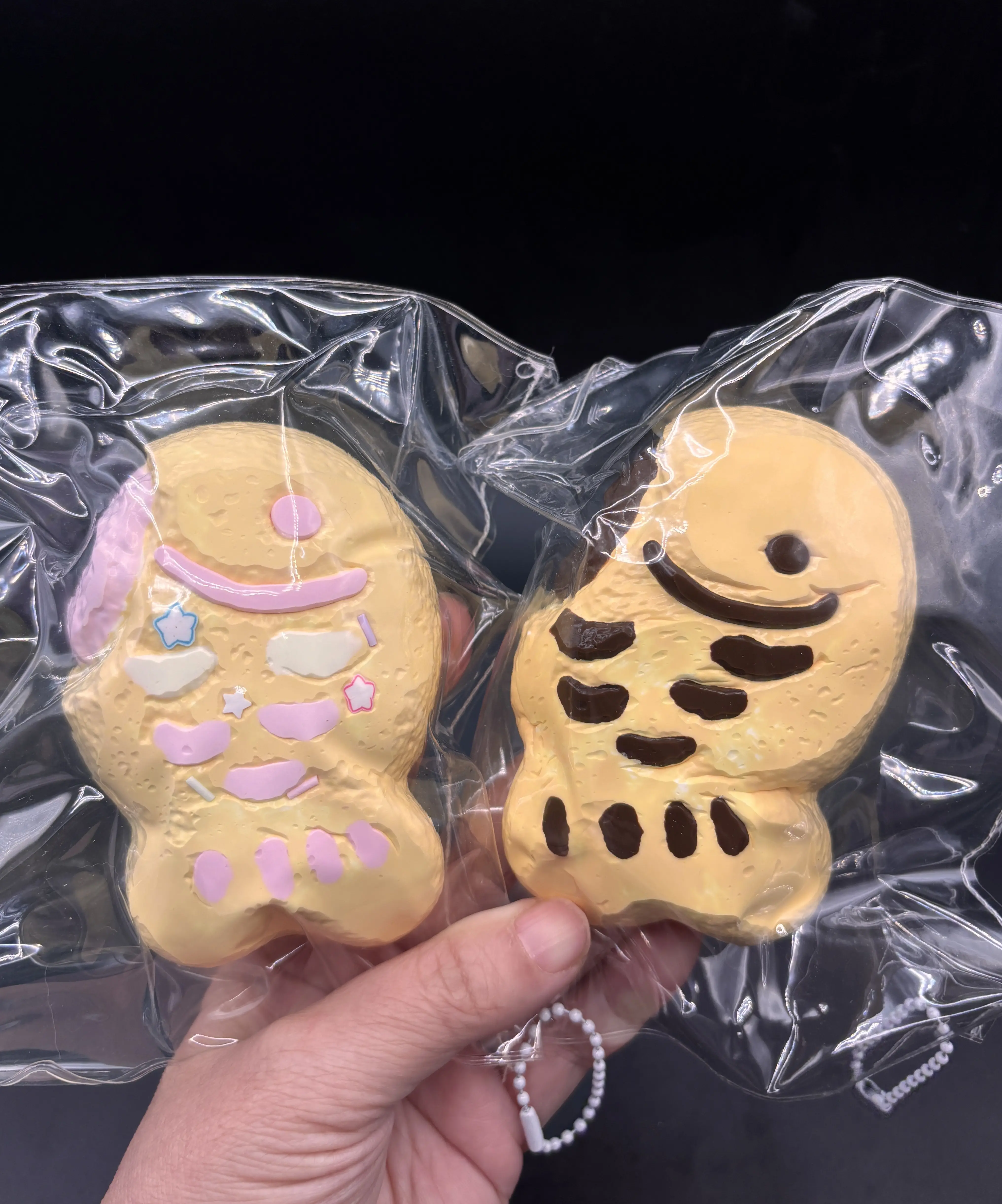Large Strawberry or chocolate favor layered taiyaki cake taba squishy toy