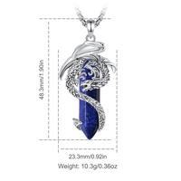 Style 3 Dragon - Wrapped Lapis Lazuli