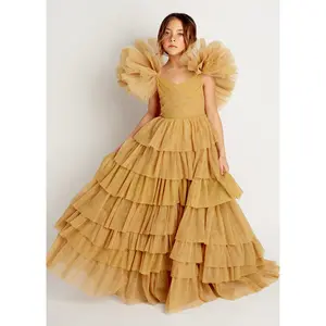 Briony Impact Dress in Butterscotch