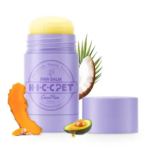 HICC PET Natural Paw Balm Butter for Dogs & Cats - Twist-Up Claw Care Essential with Natural Oils, Hydrating, Non-Sticky Moisturizes Paw Pads & Skin, Non-Irritating, Easy-Cleaning Pet Grooming Supply