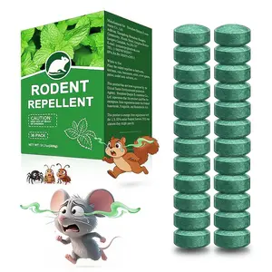 36-Pack Peppermint Oil Repellent Fast-Acting All-In-One Formula Deters Rats Mice Ants Eco-Friendly Cost-Effective Long-Lasting Strong Scent User-Friendly Safe