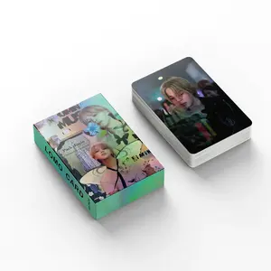 55 JIMIN MUSE Laser Cards Park Jimin's Personal Solo WHO Lomo Card Collectible Card Rare Holographic Cards