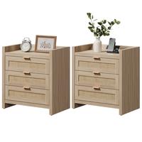 Light Oak(3 Drawers)