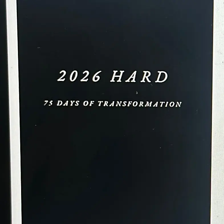 75 Hard Journal