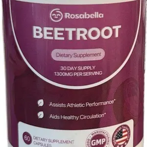 Rosabella Beetroot Supplement Capsules