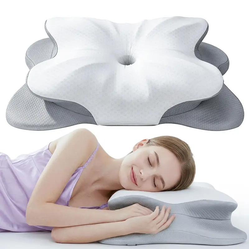 Rainbow Note Ergonomic Memory Foam Pillow for Side Sleepers, Neck Support,Perfect Gift Rainbow Note Ergonomic Memory Foam Pillow for Side Sleepers, Neck Support,Perfect Gift