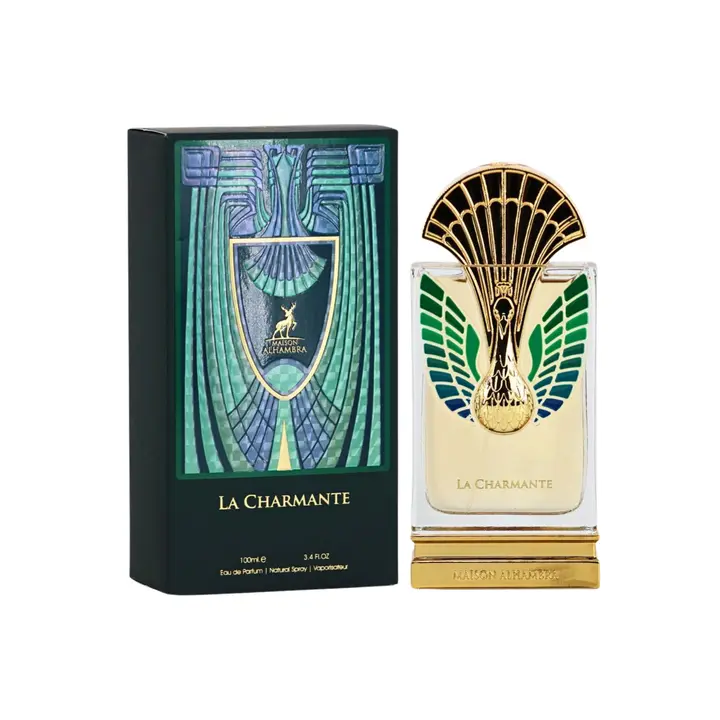 Lattafa Maison Alhambra La Charmante EDP, Long-Lasting Floral Fruity Gourmand Fragrance with Cherry & Vanilla Notes for Women, 100ml | 3.4 fl oz, Edp Perfume Fragrance, Floral Fruity Fragrance