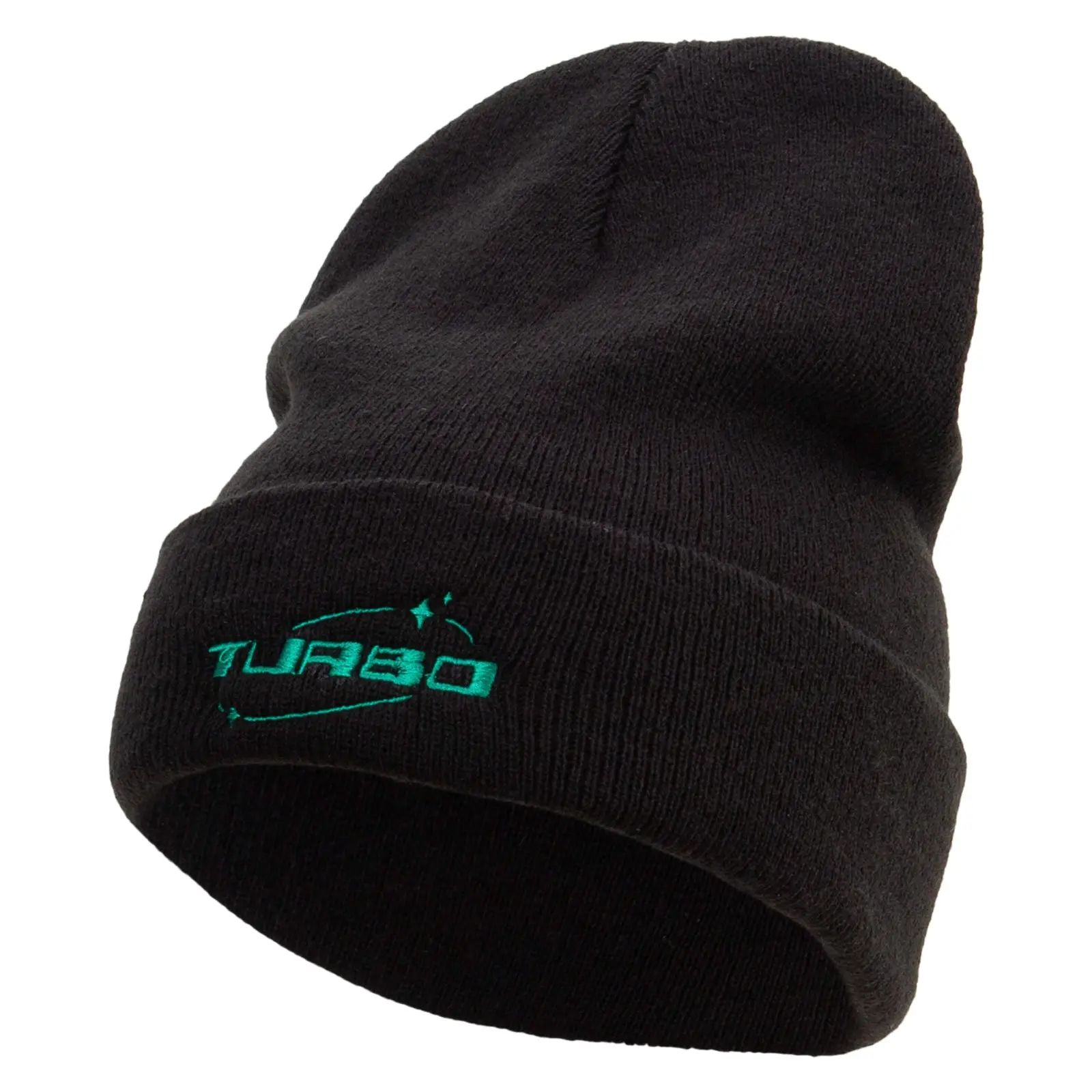 Turbo Embroidered Big Size Acrylic Long Beanies