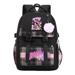 Aphmau Trendy Youth Laptop Backpack-Travel & School Bag,Perfect for Commuting,Camping & Daily Use,Durable Large-Capacity Design,Best Gift for Boys & Girls 11.8''*17.3''