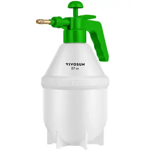 VIVOSUN 27oz/50oz Pump Sprayer, Handheld Garden Water Sprayer Bottle with Adjustable Brass Nozzle, for Spraying Plants, Flowers, Weeds and Cleaning, Green