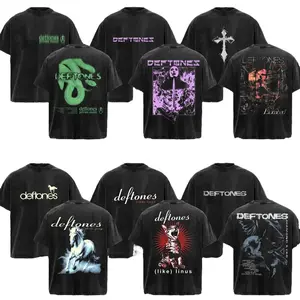 [KM 100%cotton]Deftones Band T-Shirt, Dreamy Alternative Metal Graphic Tee, Dark Romantic Y2K Aesthetic Shirt, Distressed Shoegaze Music Merch, Gift for Fans, Unisex Merch for Men & Women funny graphic tee,funny shirts men,humor graphic tee Streetwear
