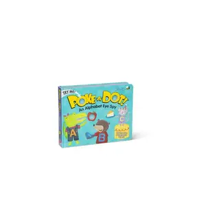 Poke-A-Dot: Alpha Eye Spy -- Melissa & Doug, Board Book