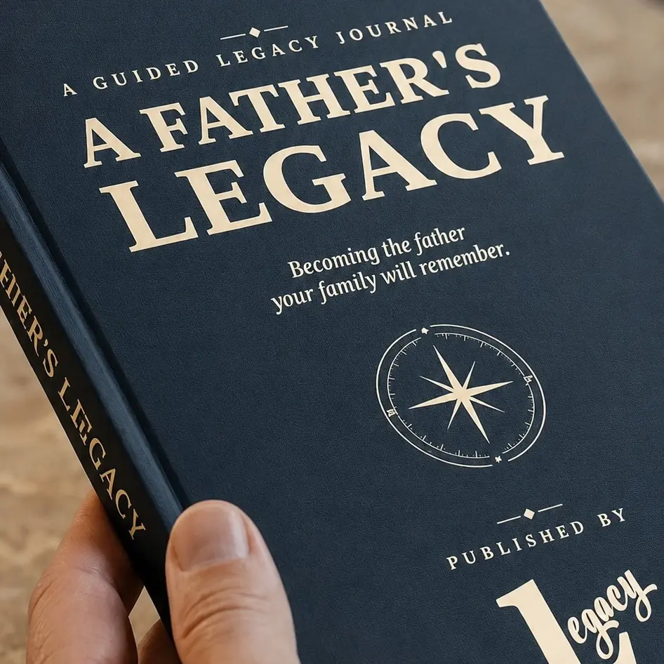 A Father's Legacy Journal - the gift Dad might not buy himself, but needs more than he knows