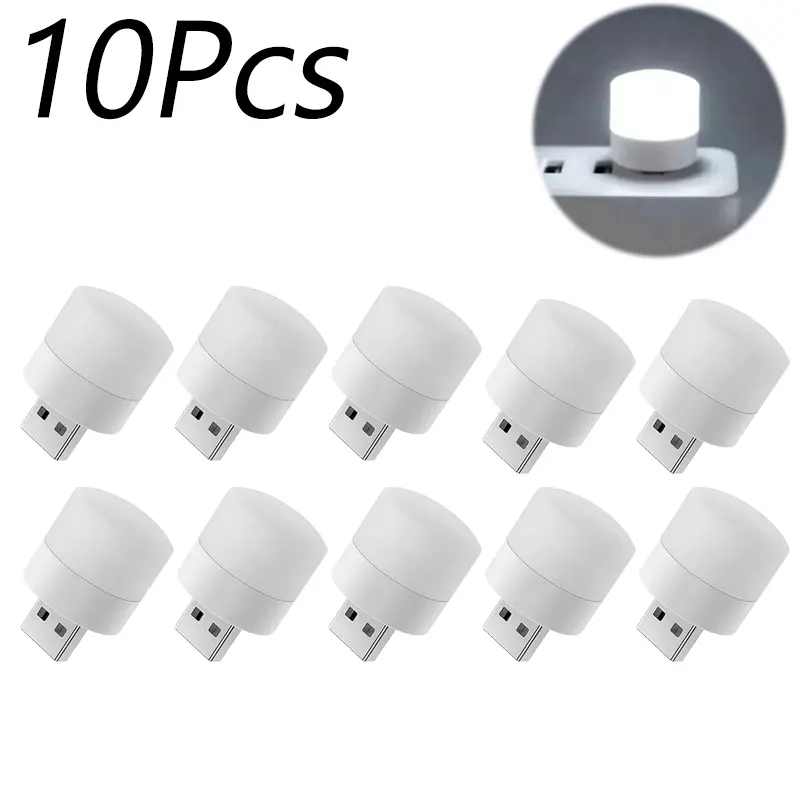 10pcs White