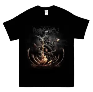 Rotting Christ – Theogonia T-Shirt OFFICIAL Black Metal Band Tee Collar Cotton