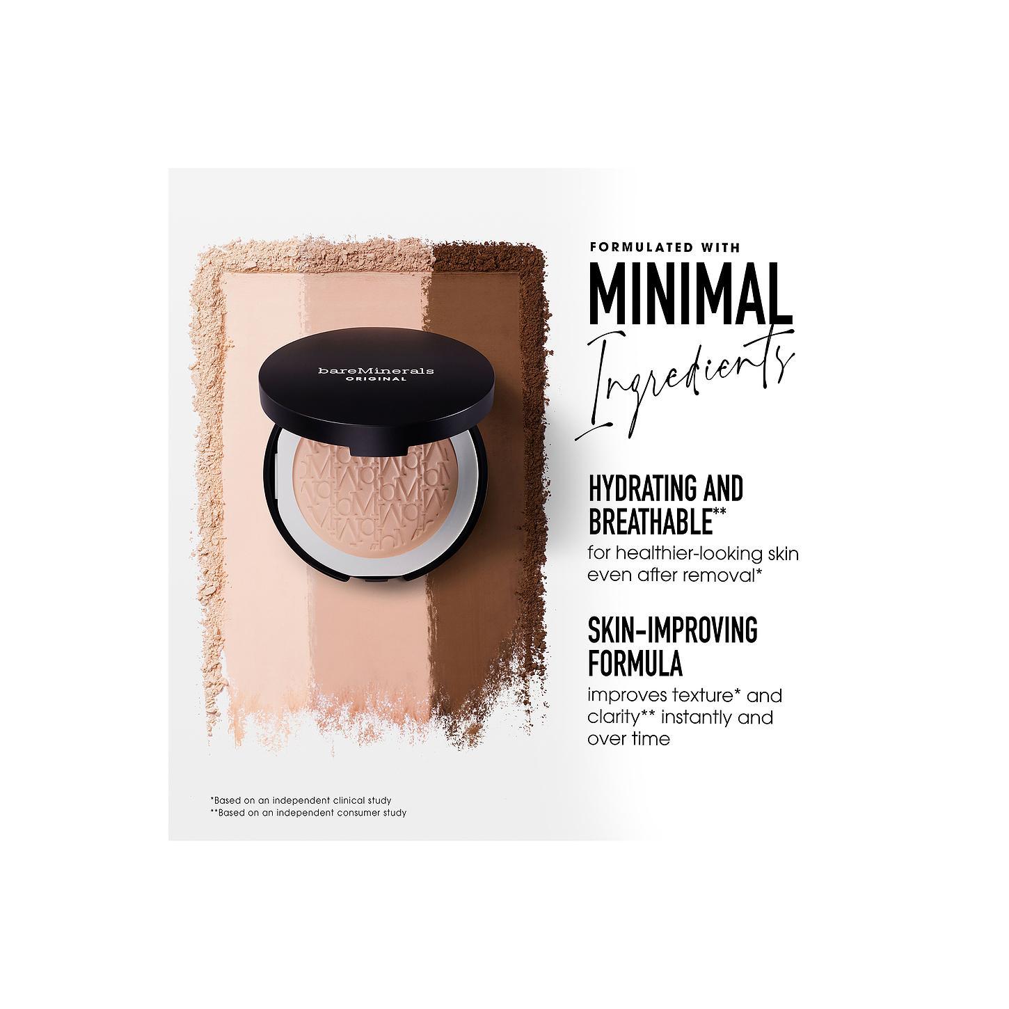 bareMinerals Original Pressed Powder Foundation Mineral SPF 15 in Fair 01
