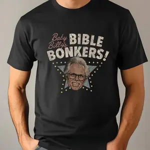 [Sale up to 30%]Vintage Baby Billy T-Shirt Bible Bonkers, Gift for Him