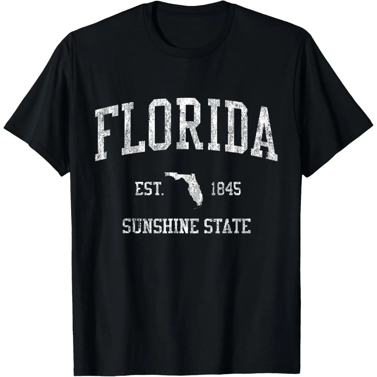 100%cotton Florida T-Shirt Vintage Sports Design Floridian FL Tee T-Shirt