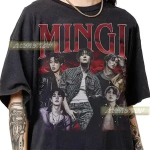 Mingi Vintage 90s Shirt Retro Kpop Music Fan Merch Graphic Tee All Sizes