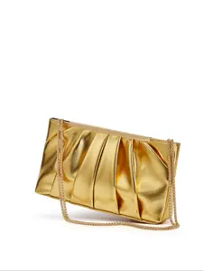 Women's Elegant Shoulder Bag, Handheld Crossbody Clutch Purse, Wrinkled Cloud Design, Suitable for Evening & Daily Use