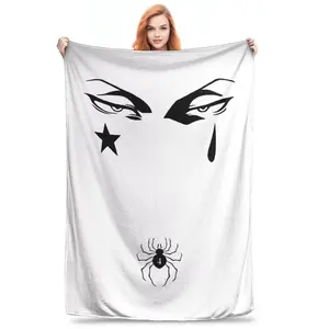 Hisoka Anime Hunter X Hunter Phantom Troupe Chrollo Blankets  Super soft flannel blanket, an ideal gift for children Suitable For Use on Sofas, Beds, or For Travel, Gentle on The Skin, an Excellent Gift Multi-Purpose Holiday Blanket